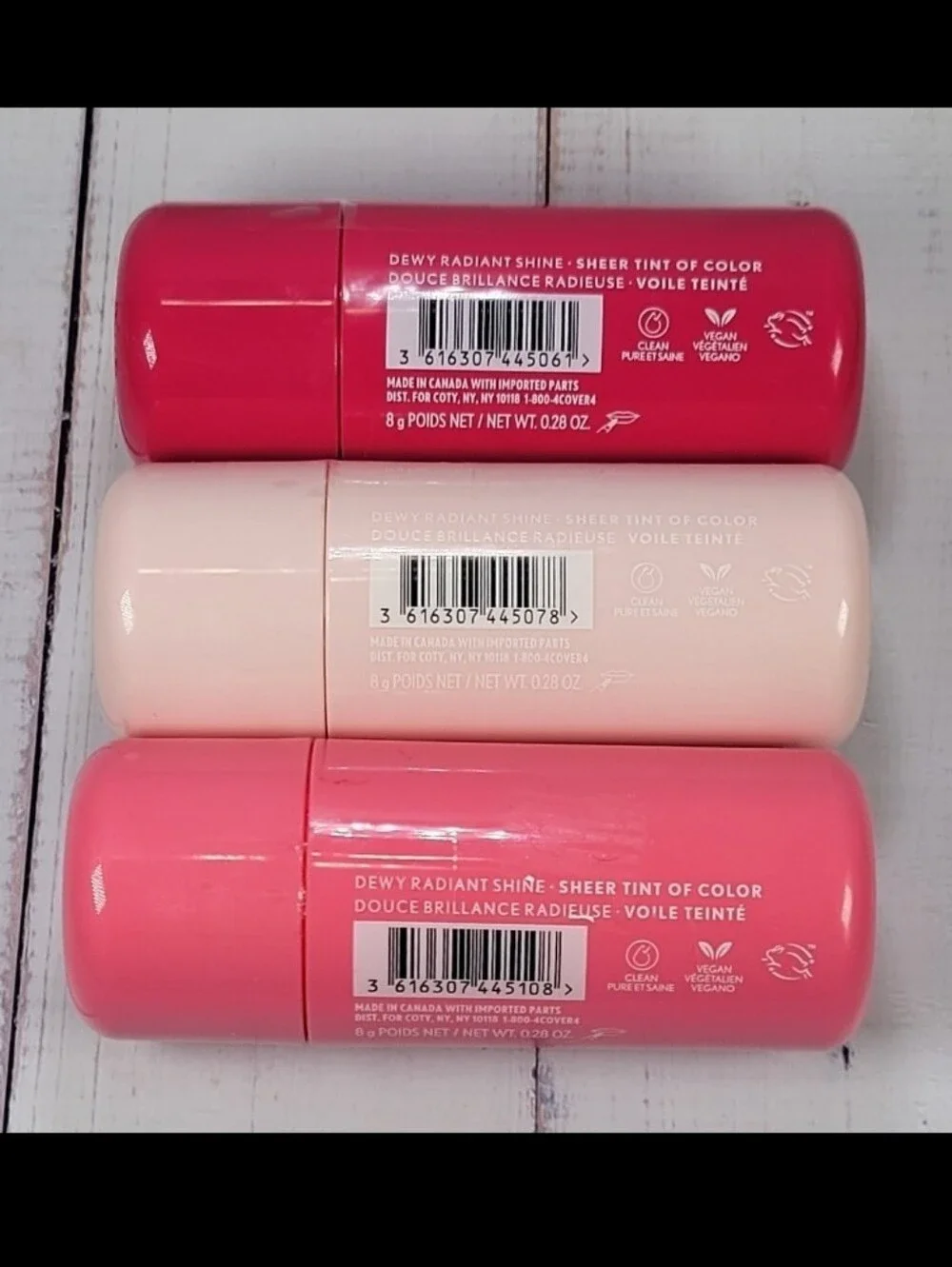 CoverGirl Clean Fresh Yummy Big Oil Stick Bundle NEW!